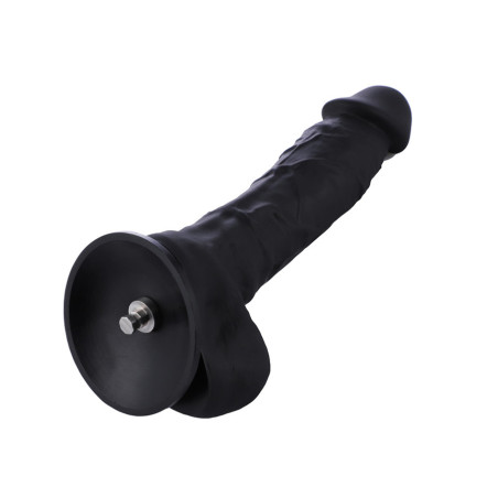 Hismith Sex Machine Accessory: 8.7" Flexible Silicone Dildo with KlicLok Connector and 6.3" Insertable Length